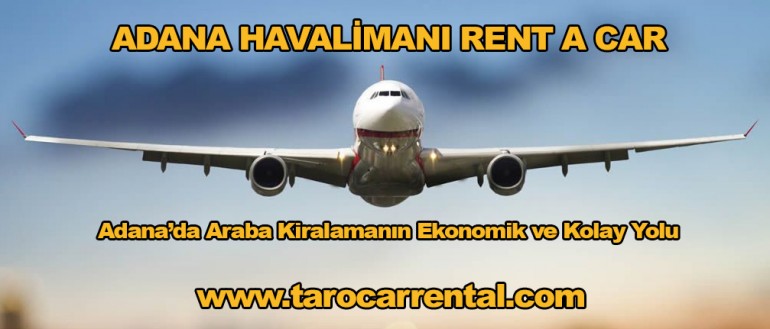 adana havalimanı araba kiralama
